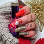 Oja Semi Molly Lac Flashing Light Darkness UV/ LED de 5 ml 611 Honeywood Shimmer